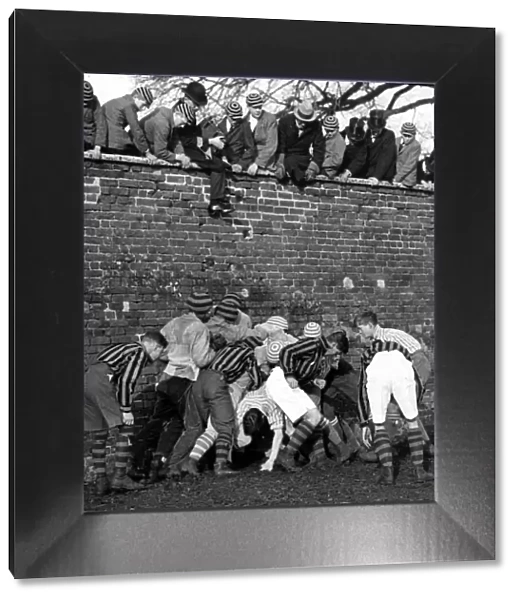 The Eton Wall Game December 1923