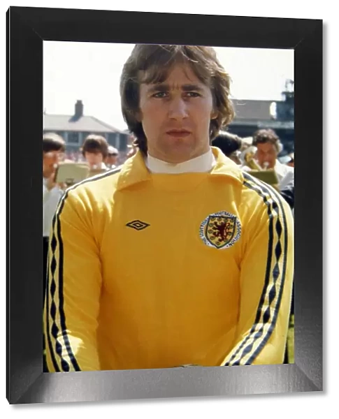 Alan Rough, Scottish Goalkeeper. October 1978