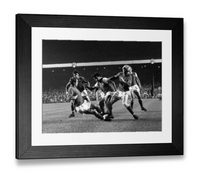 Framed Print : English League Cup replay at Highbury Arsenal v Ipswich Town Ipswich
