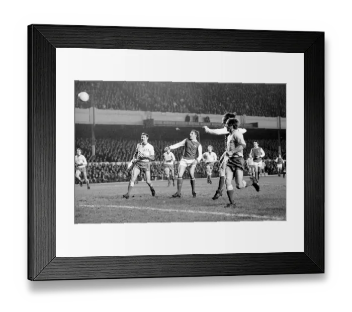 Framed Print : UEFA Inter City Fairs Cup match at Highbury Arsenal v Beveren John Radford in Framed Print : UEFA Inter City Fairs Cup match at Highbury Arsenal v Beveren John Radford in