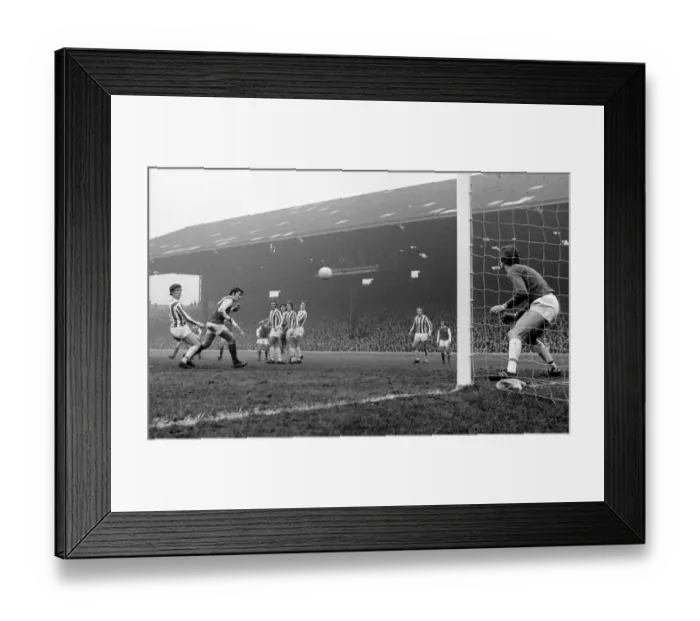 Framed Print : English League Division One match Huddersfield 2 v Arsenal 1 Ray Kennedy