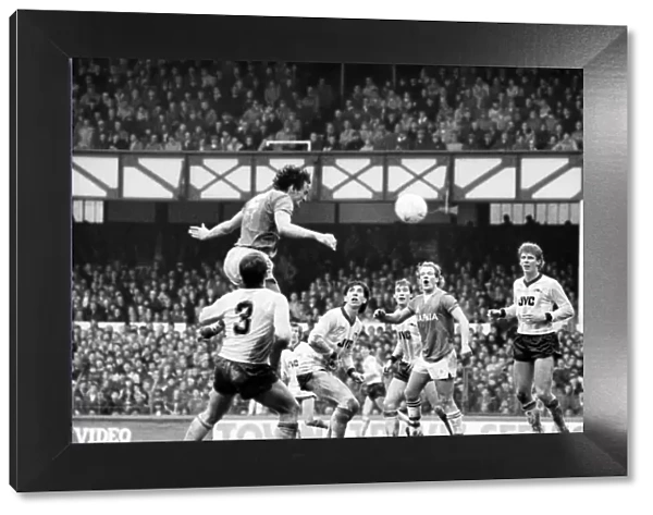 Everton v. Arsenal. March 1985 MF20-13 The final score was a two nil victory to