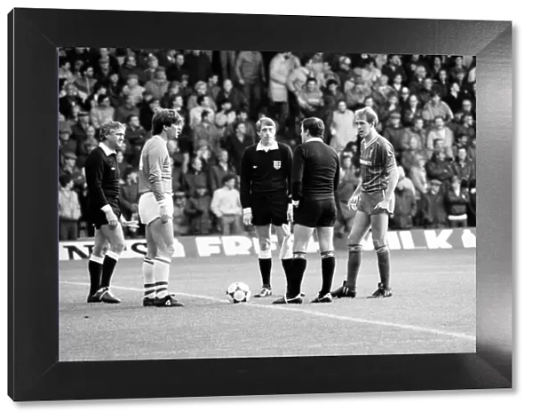 Liverpool v. Everton. October 1984 MF18-04-119 The final score was a one nil