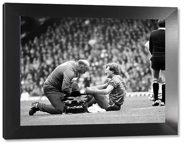 Liverpool v. Everton. October 1984 MF18-04-038 The final score was a one nil victory to
