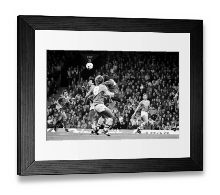 Framed Print : Liverpool v. Everton. October 1984 MF18-04-010 The final score was a one nil Framed Print : Liverpool v. Everton. October 1984 MF18-04-010 The final score was a one nil
