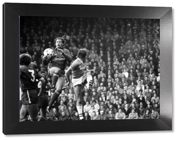Liverpool v. Everton. October 1984 MF18-04-013 The final score was a one nil