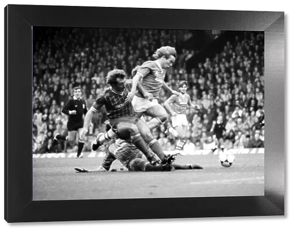 Liverpool v. Everton. October 1984 MF18-04-036 The final score was a one nil