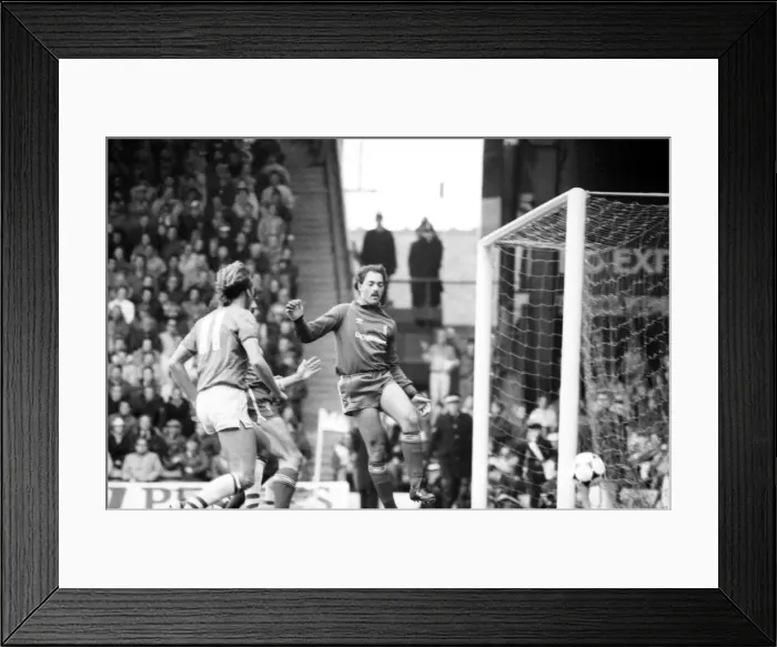 Framed Print : Liverpool v. Everton. October 1984 MF18-04-034 The final score was a one nil Framed Print : Liverpool v. Everton. October 1984 MF18-04-034 The final score was a one nil