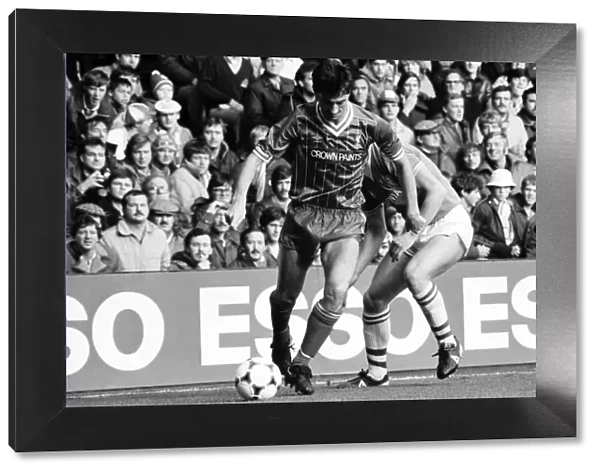 Liverpool v. Everton. October 1984 MF18-04-016 The final score was a one nil