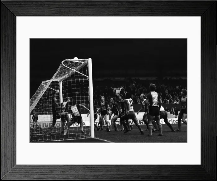 Framed Print : Stoke. v. Southampton. October 1984 MF18-03-040 The final score was a three one Framed Print : Stoke. v. Southampton. October 1984 MF18-03-040 The final score was a three one