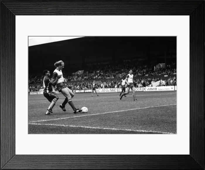 Framed Print : Stoke. v. Southampton. October 1984 MF18-03-064 The final score was a three one Framed Print : Stoke. v. Southampton. October 1984 MF18-03-064 The final score was a three one