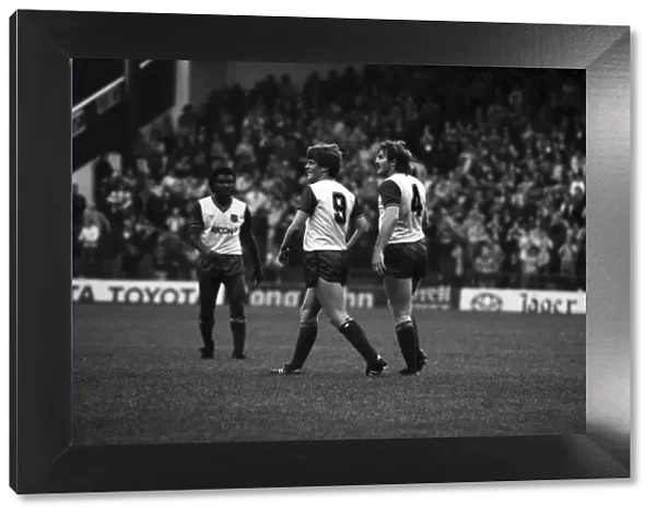Stoke. v. Southampton. October 1984 MF18-03-045 The final score was a three one