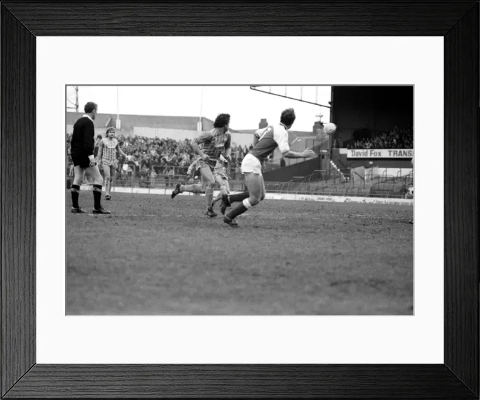 Framed Print : Middlesbrough v. Manchester City. February 1984 MF14-15-020 Final Score was a nil Framed Print : Middlesbrough v. Manchester City. February 1984 MF14-15-020 Final Score was a nil