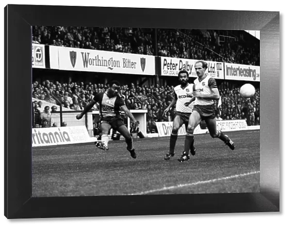 Stoke. v. Southampton. October 1984 MF18-03-005 The final score was a three one