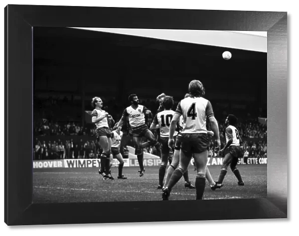Stoke. v. Southampton. October 1984 MF18-03-044 The final score was a three one