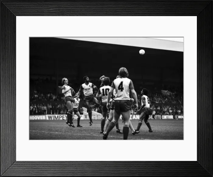 Framed Print : Stoke. v. Southampton. October 1984 MF18-03-044 The final score was a three one Framed Print : Stoke. v. Southampton. October 1984 MF18-03-044 The final score was a three one