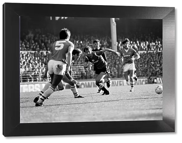 Everton 5 v. Manchester United 0. October 1984 MF18-07-050