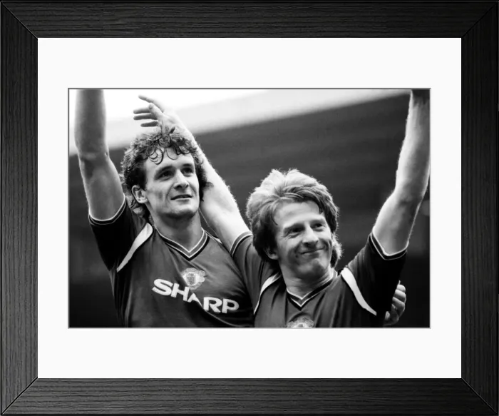 Framed Print : Manchester United 5 v. West Ham 1. October 1984 MF18-02-091 Framed Print : Manchester United 5 v. West Ham 1. October 1984 MF18-02-091