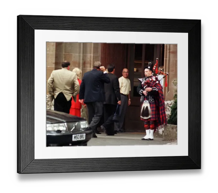 Framed Print : Joe Lewis at Culzean July 1997 Rangers Football Club tycoon in Scotland for Framed Print : Joe Lewis at Culzean July 1997 Rangers Football Club tycoon in Scotland for