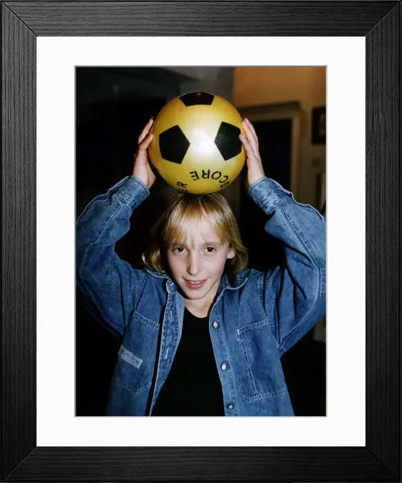 Framed Print : Walton Sextuplets Lucy Walton Tomboy who is keen on football dbase Framed Print : Walton Sextuplets Lucy Walton Tomboy who is keen on football dbase