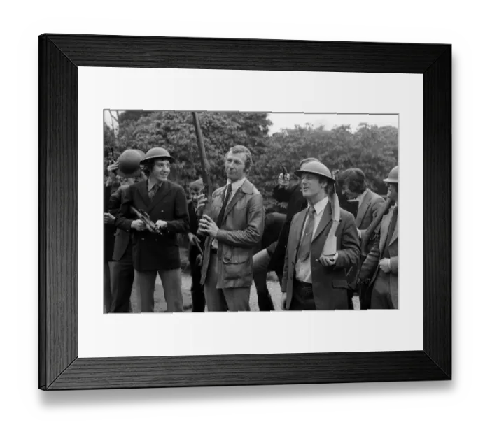 Framed Print : Arsenal Football Club play at being Dads Army. Bob Wilson Framed Print : Arsenal Football Club play at being Dads Army. Bob Wilson