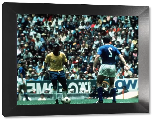 Football World Cup Final 1970 Brazil 4 Italy 1 in Mexico City