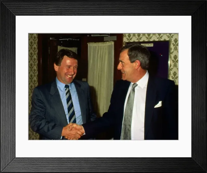 Framed Print : Willie Wallace and Ronnie Simpson May 1987 Framed Print : Willie Wallace and Ronnie Simpson May 1987