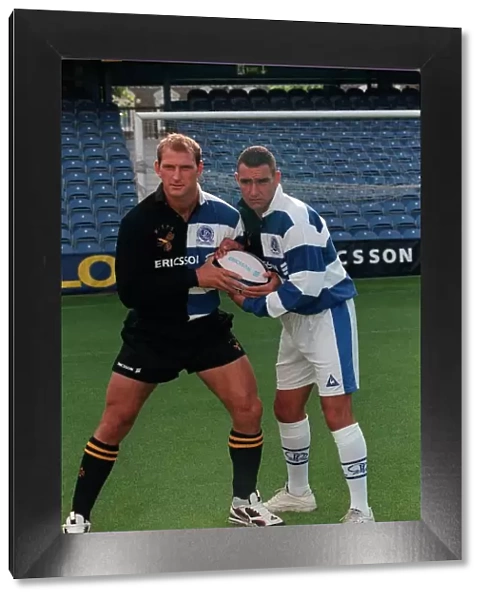 Vinnie Jones Football August 98 QPR Player manager turned actor at the launch of