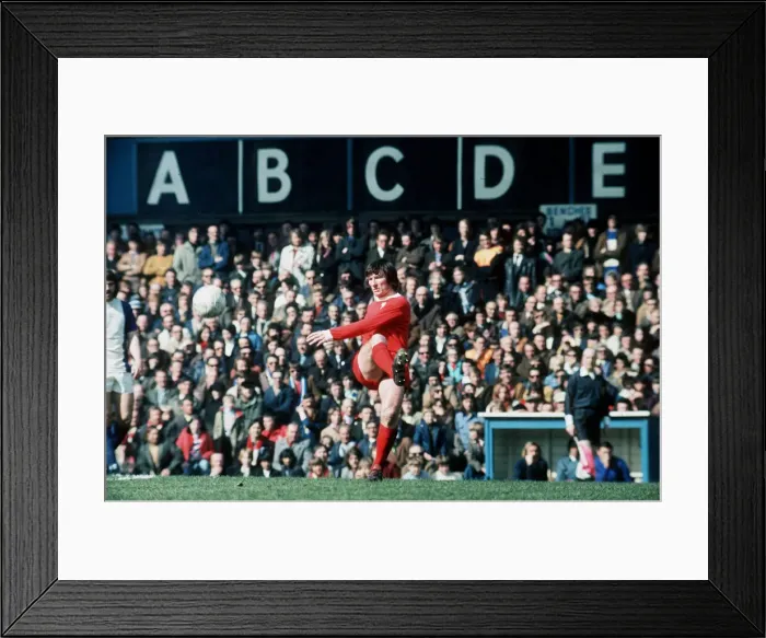 Framed Print : Tommy Smith Birmingham v Liverpool football Framed Print : Tommy Smith Birmingham v Liverpool football