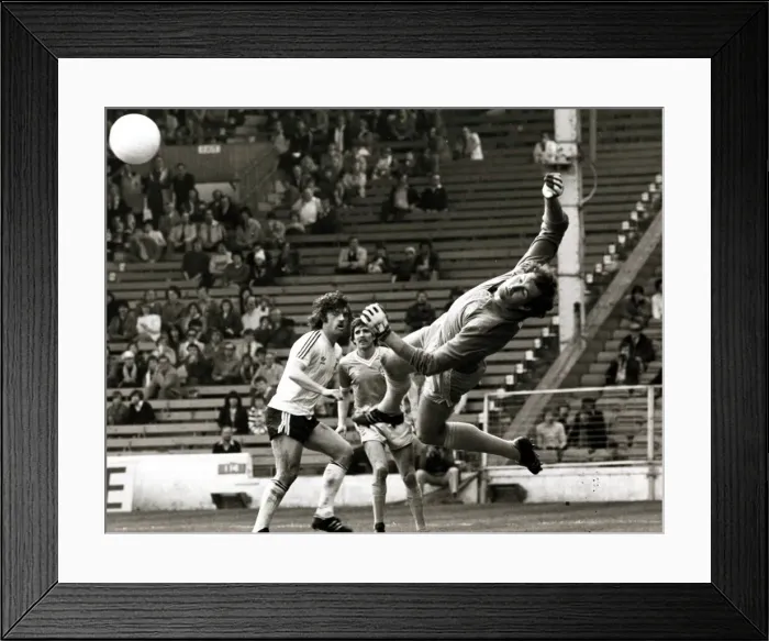 Framed Print : Joe Corrigan of manchester City - April 1982 Framed Print : Joe Corrigan of manchester City - April 1982