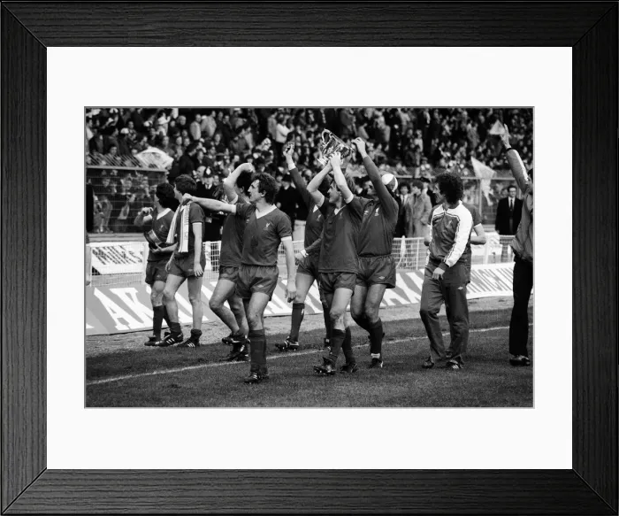 Framed Print : League Cup Final March 1982 Milk Cup Final March 1982 Liverpool