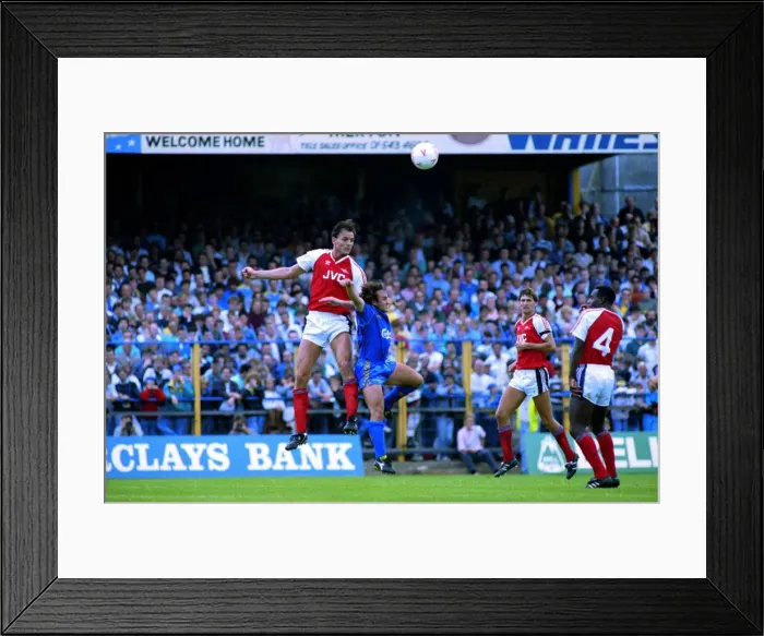 Framed Print : Wimbledon v Arsenal - August 1988 29  /  08  /  1988 DM88-4680