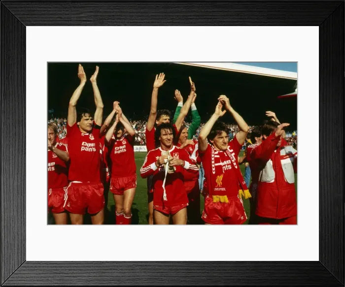 Framed Print : Liverpool celebrate winning First Division 1988 Framed Print : Liverpool celebrate winning First Division 1988
