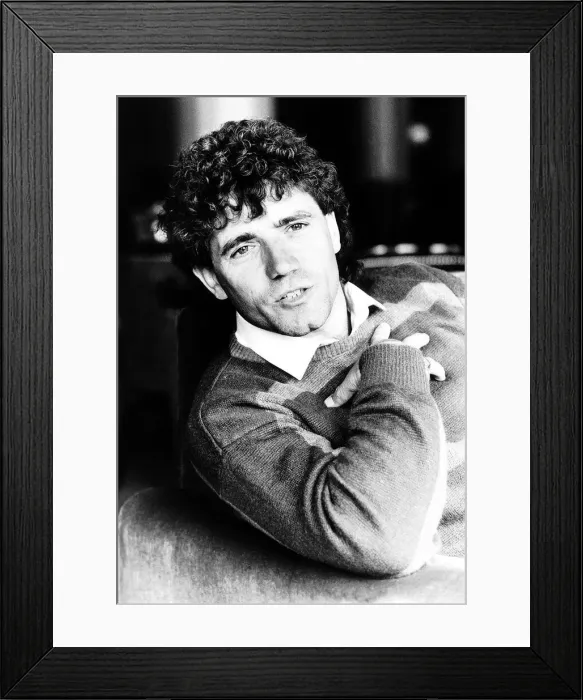 Framed Print : Kevin Keegan former Liverpool foootballer March 1987 England player Framed Print : Kevin Keegan former Liverpool foootballer March 1987 England player
