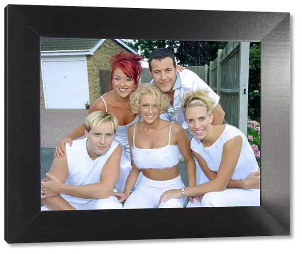Pop Group Steps consisting of members Claire Richards, Lee Latchford Evans