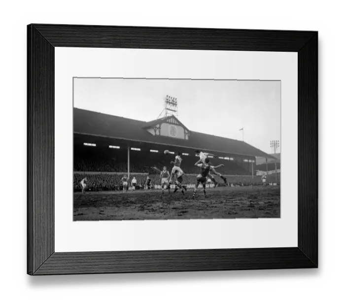 Framed Print : English League Division One match at White Hart Lane January 1959 Tottenham Hotspur