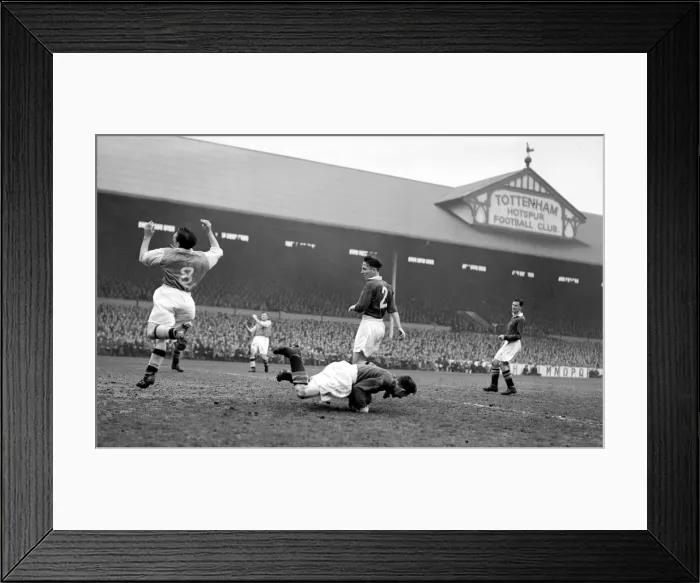 Framed Print : FA Cup Semi Final Replay at White Hart Lane March 1950 Arsenal 1 v Chelsea 0