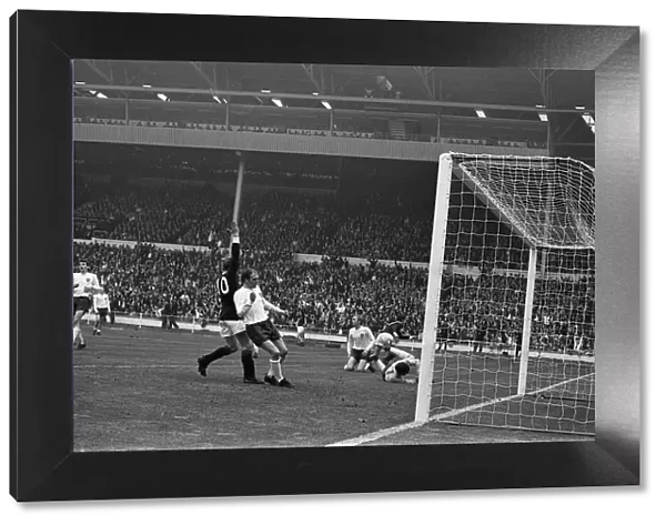 Football Scotland versus England at Wembley 1967