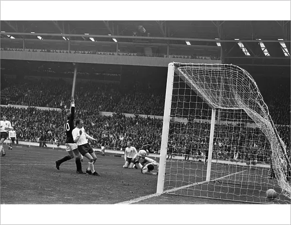 Football Scotland versus England at Wembley 1967