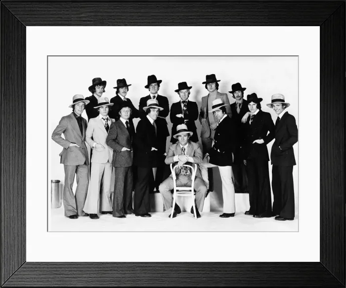 Framed Print : Crystal Palace dressed as gangsters Framed Print : Crystal Palace dressed as gangsters