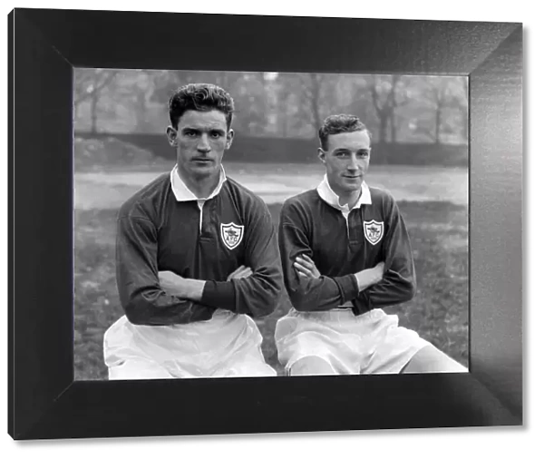 Alfred Hayes and Dave Halliday Arsenal Footballers 1930