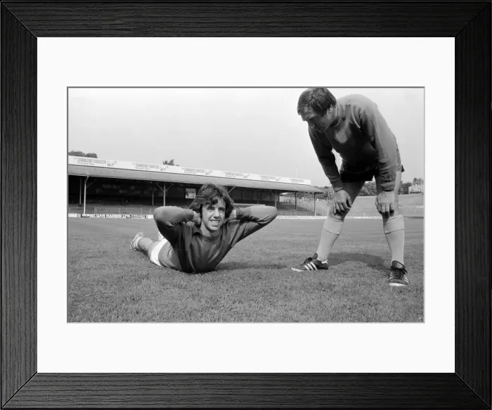 Framed Print : Mark Lawrenson Football Player of Brighton FC - August 1977 The new signing Framed Print : Mark Lawrenson Football Player of Brighton FC - August 1977 The new signing