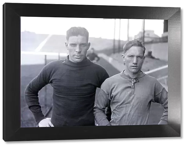 Arsenal Footballers - April 1927 Alex Mackie and Sam Haden