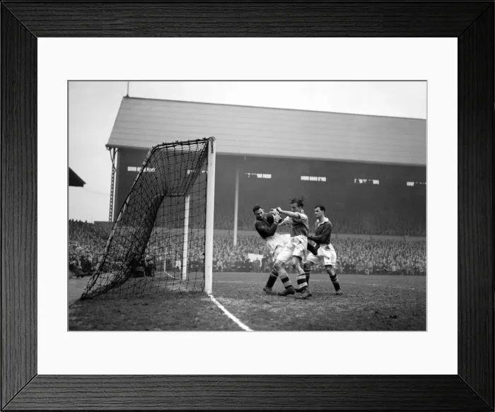 Framed Print : FA Cup Semi Final Replay at White Hart Lane March 1950 Arsenal 1 v Chelsea 0 Framed Print : FA Cup Semi Final Replay at White Hart Lane March 1950 Arsenal 1 v Chelsea 0