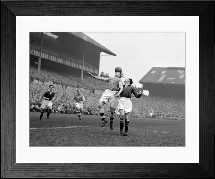 Framed Print : FA Cup Semi Final Replay at White Hart Lane March 1950 Arsenal 1 v Chelsea 0 Framed Print : FA Cup Semi Final Replay at White Hart Lane March 1950 Arsenal 1 v Chelsea 0