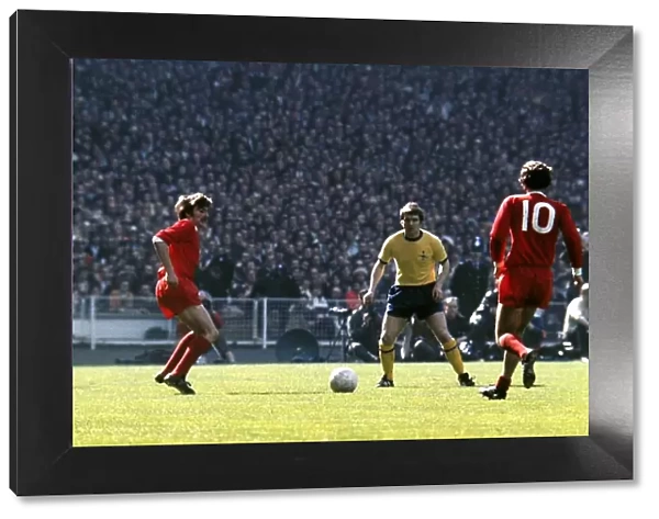 FA Cup Final 1971- Arsenal v Liverpool Steve Heighway and Eddy Kelly May 1971