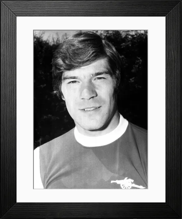 Framed Print : Malcolm McDonald Football Player of Arsenal - circa 1975 Framed Print : Malcolm McDonald Football Player of Arsenal - circa 1975