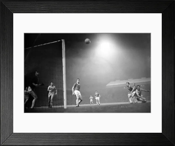 Framed Print : Action during the league match between Manchester United Framed Print : Action during the league match between Manchester United