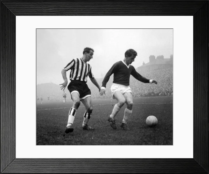Framed Print : Action during the match between Newcastle United and Manchester United October Framed Print : Action during the match between Newcastle United and Manchester United October