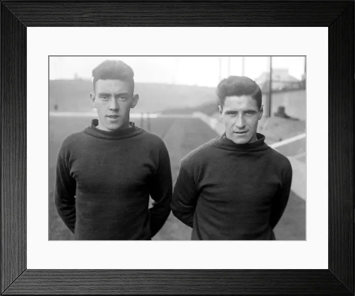 Framed Print : Arsenal footballers - April 1927 Jack Moody and James Shaw Framed Print : Arsenal footballers - April 1927 Jack Moody and James Shaw